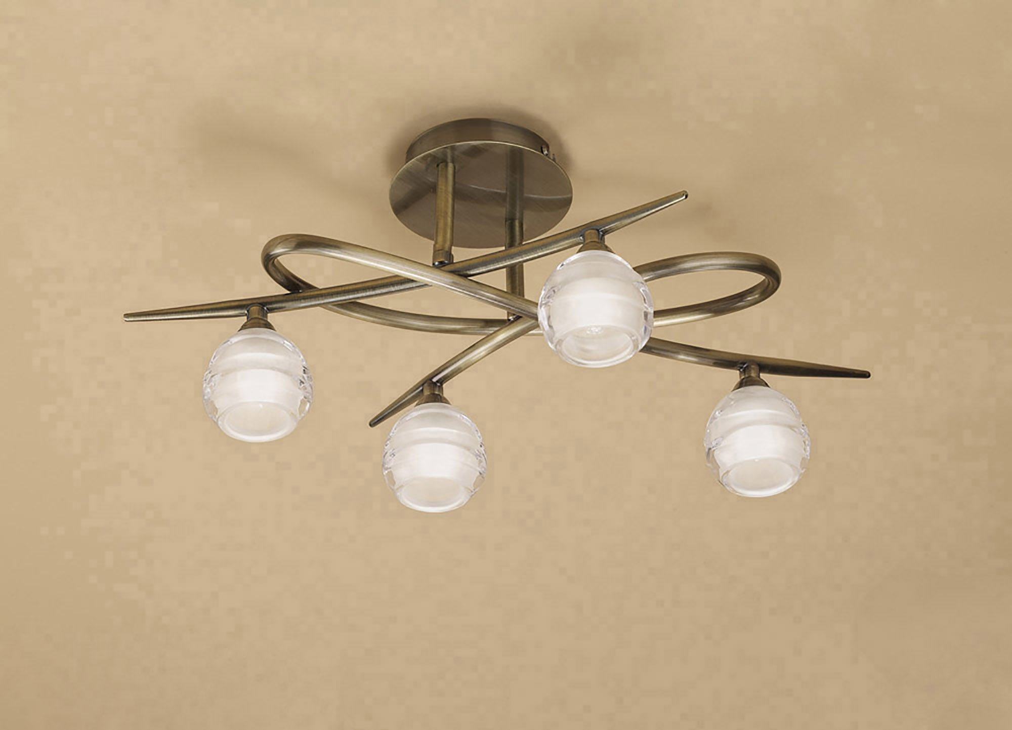 Loop AB Ceiling Lights Mantra Semi Flush Fittings